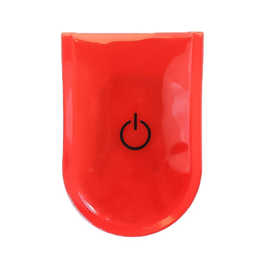 2 PCS Outdoor Night Running Safety Warning Light LED Illuminated Magnet Clip Light (Red) by buy2fix