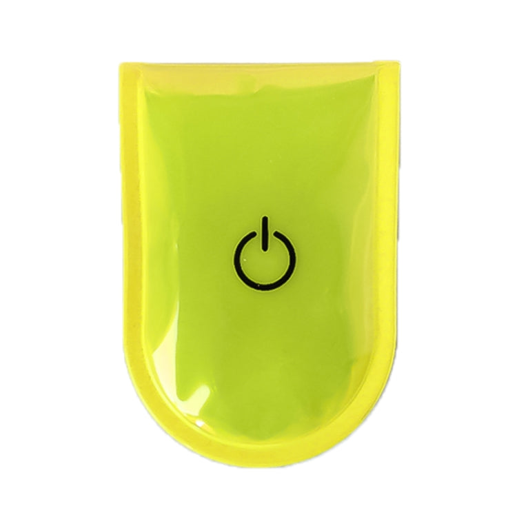 2 PCS Outdoor Night Running Safety Warning Light LED Illuminated Magnet Clip Light (Yellow) by buy2fix