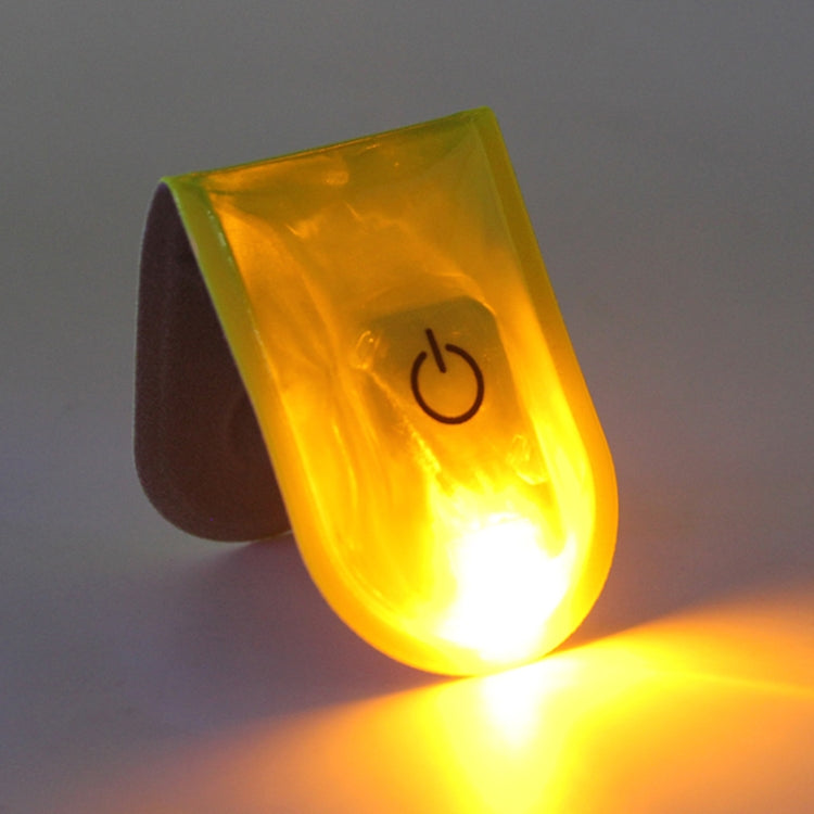 2 PCS Outdoor Night Running Safety Warning Light LED Illuminated Magnet Clip Light (Yellow) by buy2fix