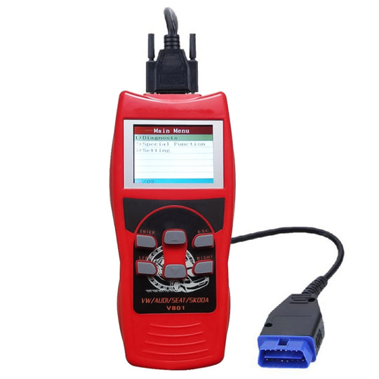 V801 Car Mini Code Reader OBD2 Fault Detector Diagnostic Tool