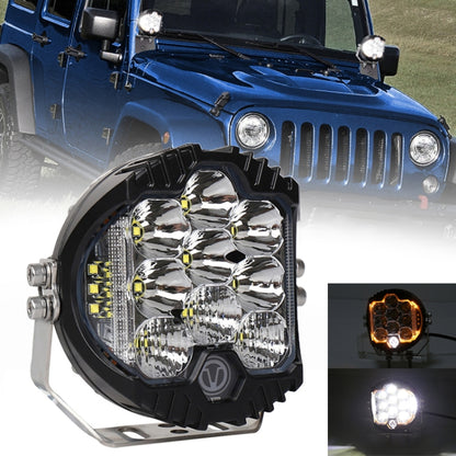5 inch DC12V-24V 5000LM 6500K 50W Car LED Headlight for Jeep Wrangler / Harley - LED Headlamps by buy2fix | Online Shopping UK | buy2fix