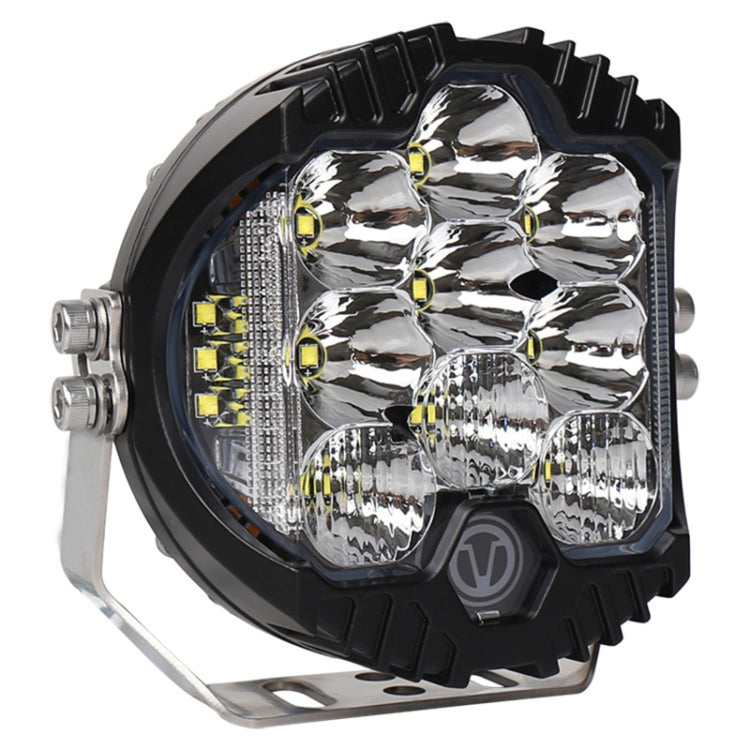 5 inch DC12V-24V 5000LM 6500K 50W Car LED Headlight for Jeep Wrangler / Harley - LED Headlamps by buy2fix | Online Shopping UK | buy2fix