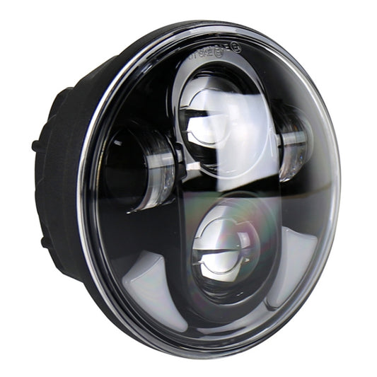 5.75 inch DC12V 6000K-6500K 40W Car LED Headlight for Harley (Black) - LED Headlamps by buy2fix | Online Shopping UK | buy2fix