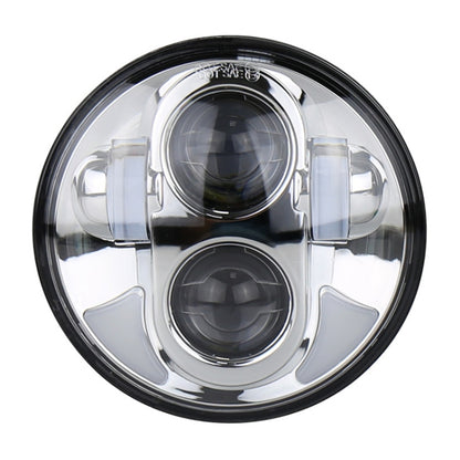 5.75 inch DC12V 6000K-6500K 40W Car LED Headlight for Harley(Silver) - Work Lights by buy2fix | Online Shopping UK | buy2fix