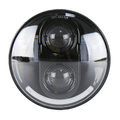 5.75 inch DC12V 6000K-6500K 40W Car LED Headlight for Harley(Black) - Work Lights by buy2fix | Online Shopping UK | buy2fix
