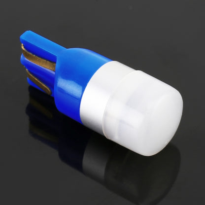 10 PCS T10 / W5W / 168 / 194 DC12V / 0.6W 1LEDs SMD-3030 Car Clearance Light (Blue Light) - Clearance Lights by buy2fix | Online Shopping UK | buy2fix