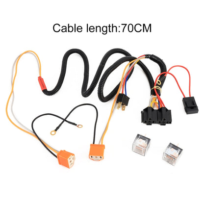 H4 Halogen Lamp Brightening Line, Cable Length: 70cm - DIY Cables by buy2fix | Online Shopping UK | buy2fix