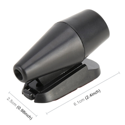 Pair Car ABS Deer Alert Sound Alarm Ultrasonic Wind Power Animal Repeller(Black) - Others by buy2fix | Online Shopping UK | buy2fix