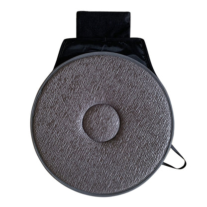 360 Degree Rotation Car Seat Cushion Whirling Seat Mat (Grey) - Seat Accessories by buy2fix | Online Shopping UK | buy2fix