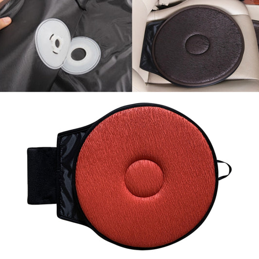 360 Degree Rotation Car Seat Cushion Whirling Seat Mat (Vermilion) - Seat Accessories by buy2fix | Online Shopping UK | buy2fix