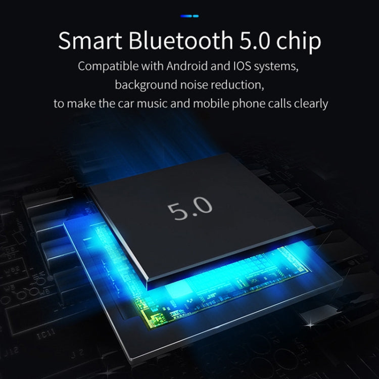 BC49BQ Car Digital Radio Receiver Bluetooth MP3 Player FM Transmitter Voice Assistant QC3.0 Quick Charger by buy2fix