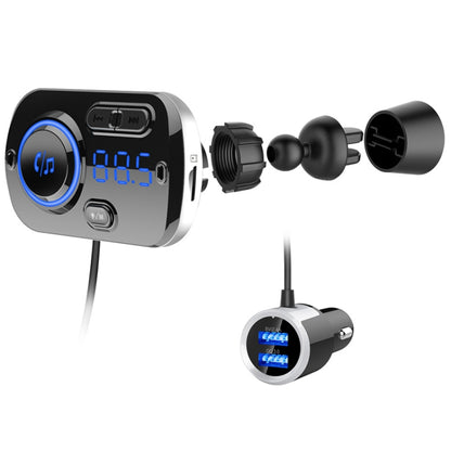 BC49BQ Car Digital Radio Receiver Bluetooth MP3 Player FM Transmitter Voice Assistant QC3.0 Quick Charger by buy2fix