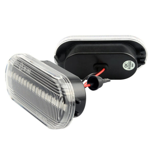 2 PCS D12V / 5W Car LED Leaf Board Side Flowing Water Turn Signal Light for Volkswagen(Transparent) - Arrow Turn Lights by buy2fix | Online Shopping UK | buy2fix