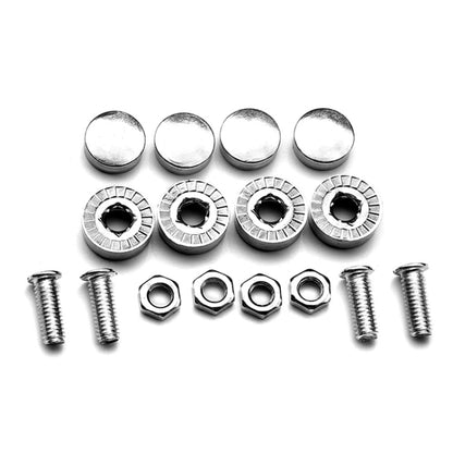 10 Sets Anti-theft Screws Car License Plate Bolts Frame Screws - Nuts & Bolts by buy2fix | Online Shopping UK | buy2fix