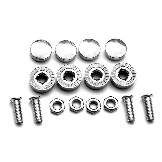 10 Sets Anti-theft Screws Car License Plate Bolts Frame Screws - Nuts & Bolts by buy2fix | Online Shopping UK | buy2fix