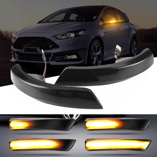 2 PCS D12V / 5W Car LED Dynamic Blinker Reversing Light Flowing Water Turn Signal Light for Ford - Arrow Turn Lights by buy2fix | Online Shopping UK | buy2fix