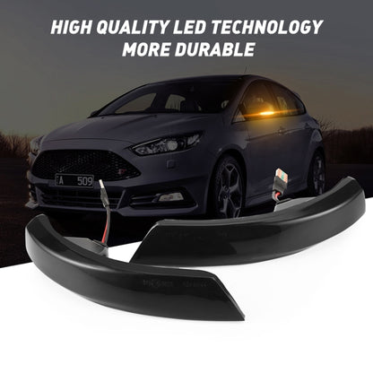 2 PCS D12V / 5W Car LED Dynamic Blinker Reversing Light Flowing Water Turn Signal Light for Ford - Arrow Turn Lights by buy2fix | Online Shopping UK | buy2fix