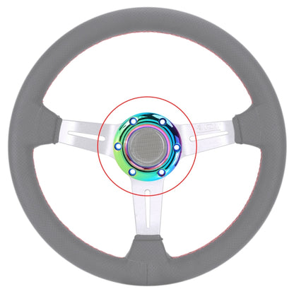 Car Colorful Steering Wheel Horn Button Push Cover by buy2fix