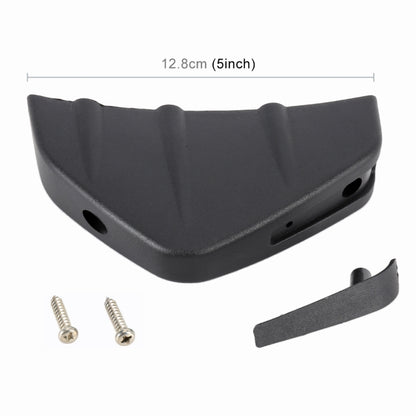 Universal Car-styling Black Plastic Rear Spat Valance Lip by buy2fix