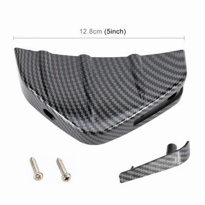 Universal Car-styling Carbon Fiber Texture Plastic Rear Spat Valance Lip by buy2fix