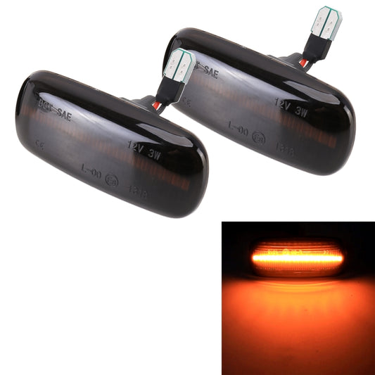 2 PCS DC12V / 3W Car LED Dynamic Blinker Side Lights Flowing Water Turn Signal Light for Audi, Yellow Light - Arrow Turn Lights by buy2fix | Online Shopping UK | buy2fix