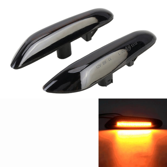 2 PCS D12V / 5W Car LED Dynamic Blinker Side Lights Flowing Water Turn Signal Light for BMW, Yellow Light - Arrow Turn Lights by buy2fix | Online Shopping UK | buy2fix