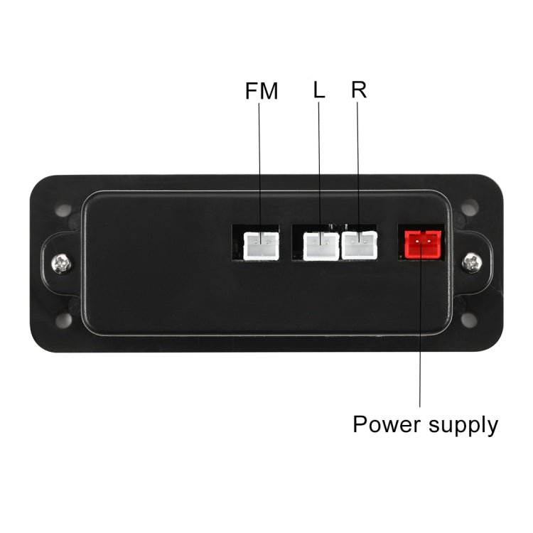Car 5V 2x3W Audio MP3 Player Decoder Board FM Radio TF USB 3.5mm AUX, with Bluetooth and Recording Call Function by buy2fix