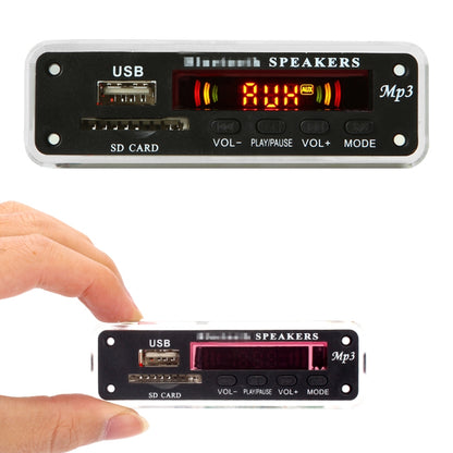 Car 5V Color Screen Audio MP3 Player Decoder Board FM Radio SD Card USB, with Bluetooth Function & Remote Control by buy2fix