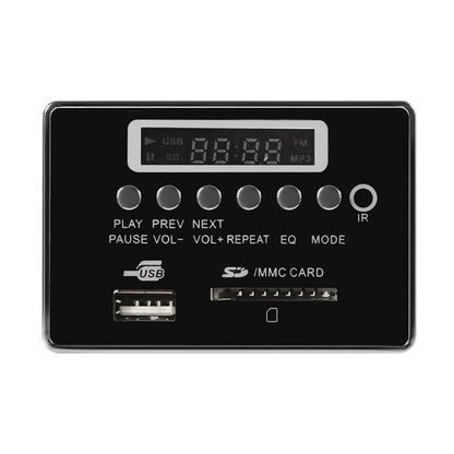 Car 5V Audio MP3 Player Decoder Board FM Radio SD Card USB AUX, with Bluetooth / Remote Control(Black) by buy2fix