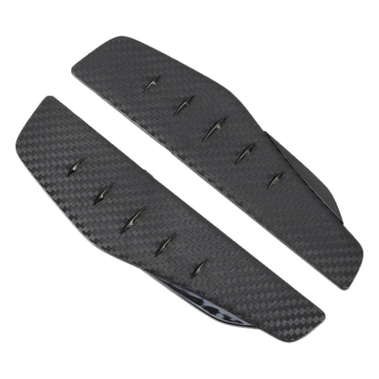1 Pair 3R-2156 Universal Car Rearview Mirror Rain Blades Mirror Eyebrow Rain Cover (Black) - Convex Mirror & Accessories by 3R | Online Shopping UK | buy2fix