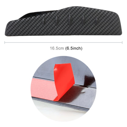 1 Pair 3R-2156 Universal Car Rearview Mirror Rain Blades Mirror Eyebrow Rain Cover (Black) - Convex Mirror & Accessories by 3R | Online Shopping UK | buy2fix