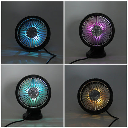 F203B Portable Car Air Outlet Sucker Electric Cooling Fan with Aromatherapy - Heating & Fans by buy2fix | Online Shopping UK | buy2fix