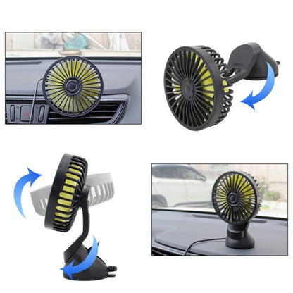 F402 Portable Car Center Console Sucker Electric Cooling Fan with Aromatherapy by buy2fix