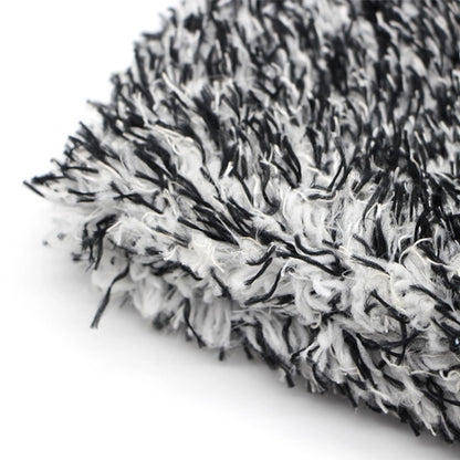 Microfiber Dusting Mitt Car Window Washing Cleaning Cloth Duster Towel Gloves (Black) by buy2fix