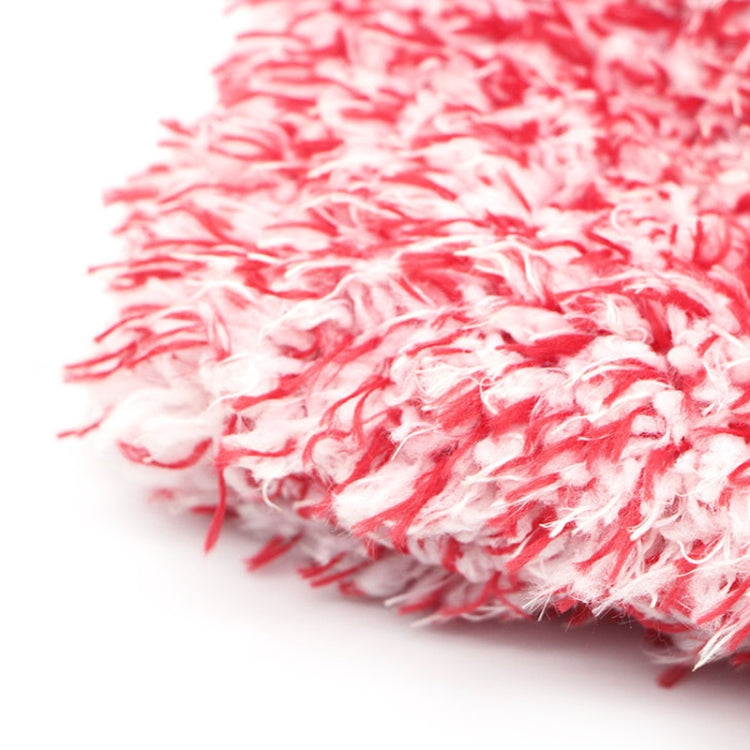 Microfiber Dusting Mitt Car Window Washing Cleaning Cloth Duster Towel Gloves (Red) by buy2fix