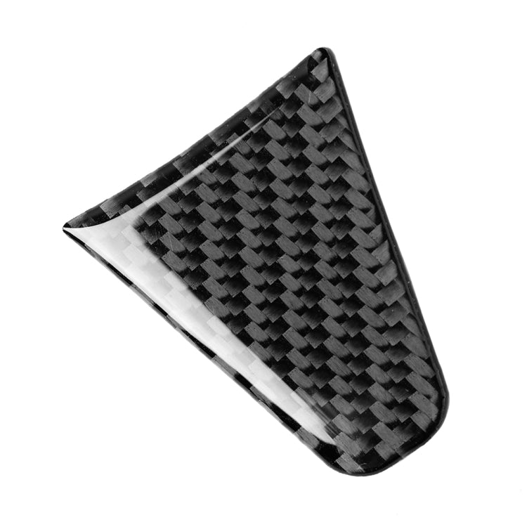 3 in 1 Car Carbon Fiber Steering Wheel Button Decorative Sticker for Honda Fit, Left and Right Drive Universal by buy2fix