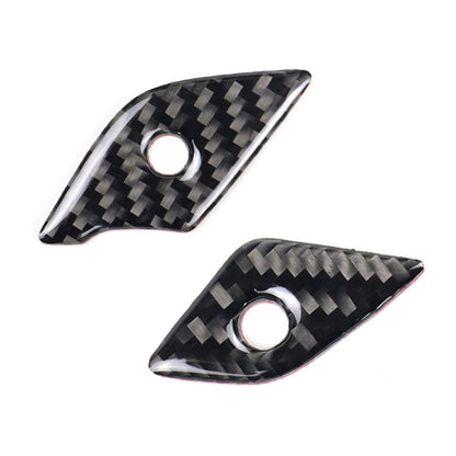 4 in 1 Car Carbon Fiber Steering Wheel Button Decorative Sticker for Cadillac xt5 2016-2017, Left and Right Drive Universal - Car Interior Mouldings by buy2fix | Online Shopping UK | buy2fix