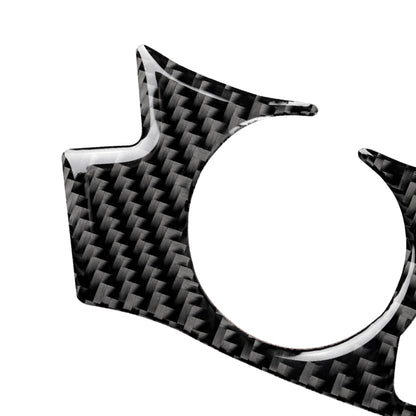 4 in 1 Car Carbon Fiber Steering Wheel Button Decorative Sticker for Lexus IS250 NX200 200t 300h, Left and Right Drive Universal - Car Interior Mouldings by buy2fix | Online Shopping UK | buy2fix