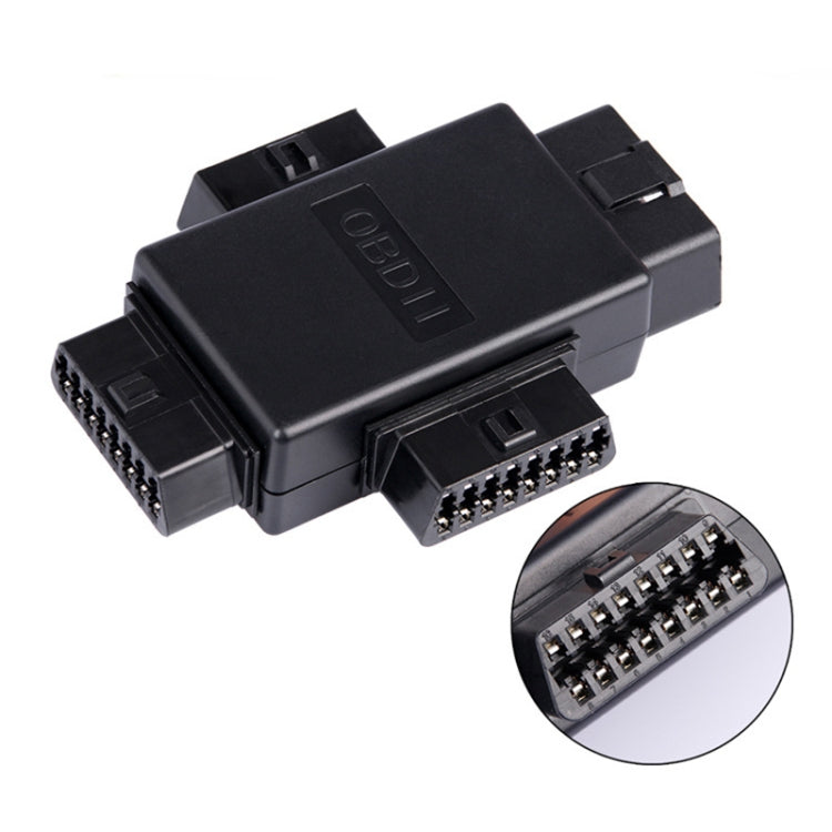 16PIN Car OBD Diagnostic Extended Plug OBD2 Splitter - Cables & Connectors by buy2fix | Online Shopping UK | buy2fix