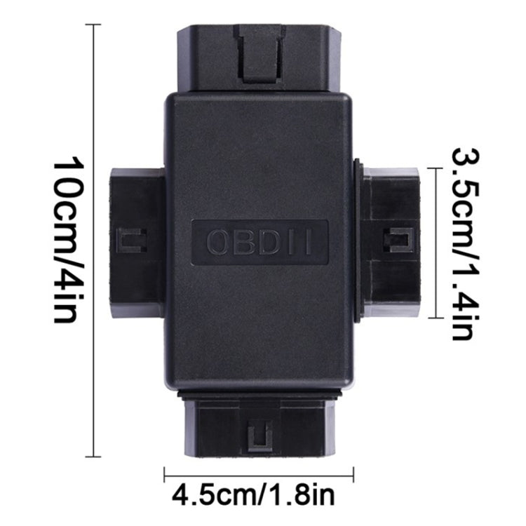 16PIN Car OBD Diagnostic Extended Plug OBD2 Splitter - Cables & Connectors by buy2fix | Online Shopping UK | buy2fix