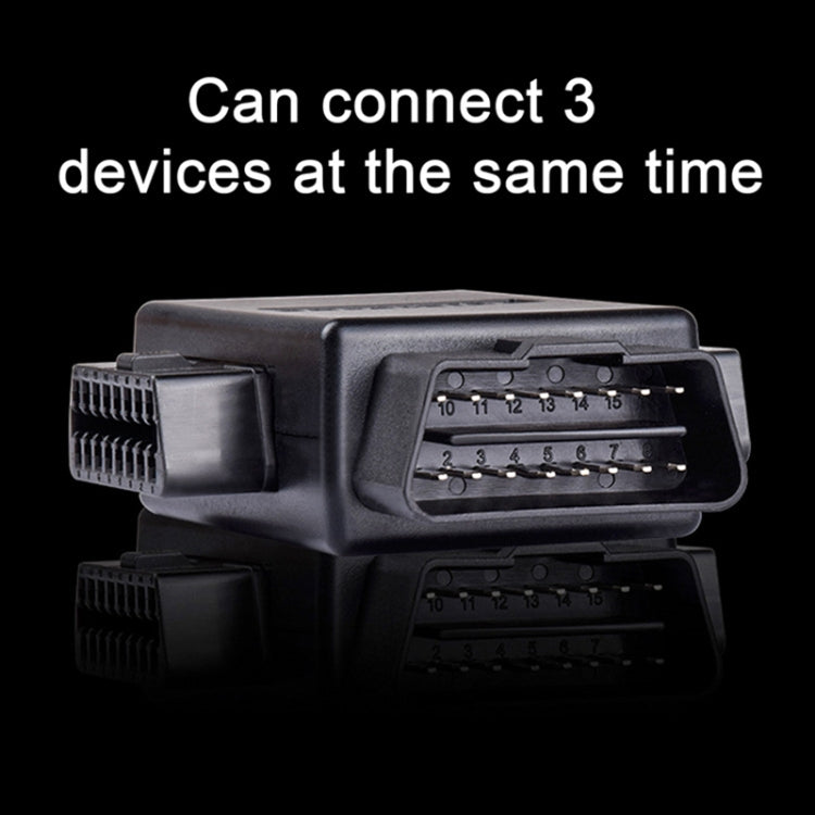 16PIN Car OBD Diagnostic Extended Plug OBD2 Splitter - Cables & Connectors by buy2fix | Online Shopping UK | buy2fix