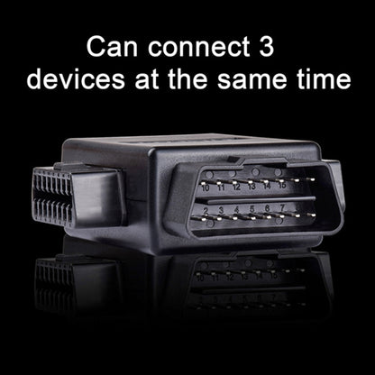 16PIN Car OBD Diagnostic Extended Plug OBD2 Splitter - Cables & Connectors by buy2fix | Online Shopping UK | buy2fix