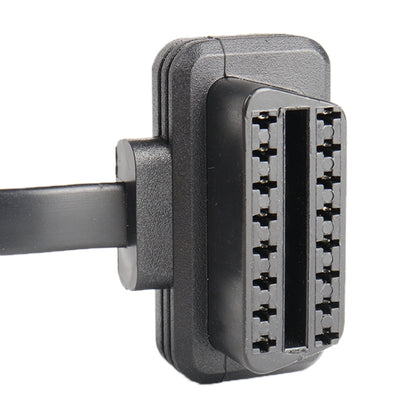 16PIN Car Ultra-thin OBD Diagnostic Extended Cable OBD2 Cable with Switch - Cables & Connectors by buy2fix | Online Shopping UK | buy2fix