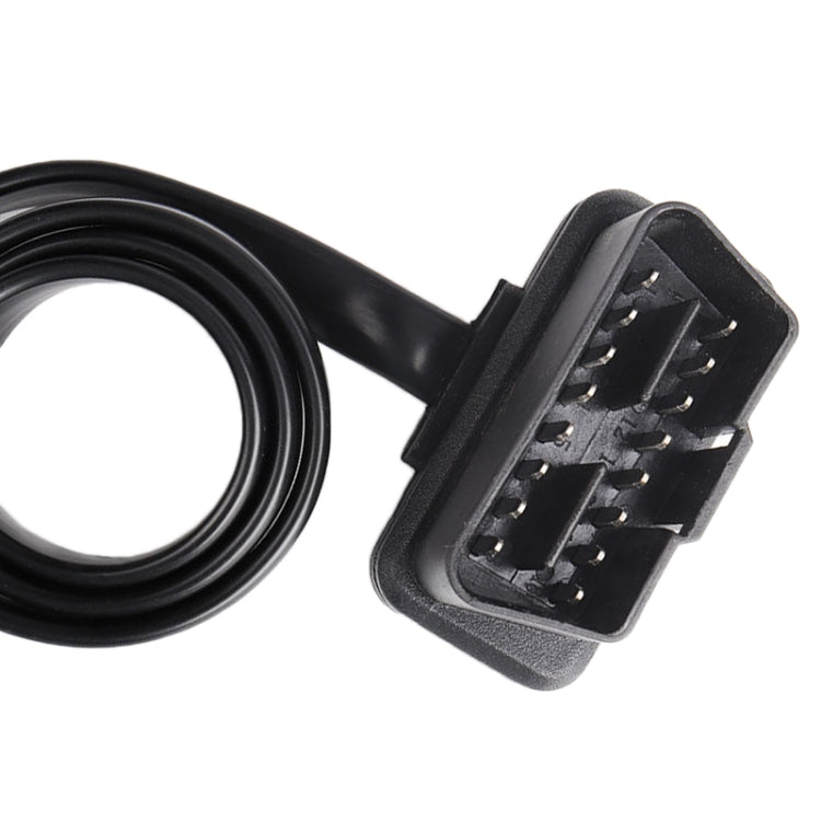 16PIN Car Ultra-thin OBD Diagnostic Extended Cable OBD2 Cable with Switch - Cables & Connectors by buy2fix | Online Shopping UK | buy2fix