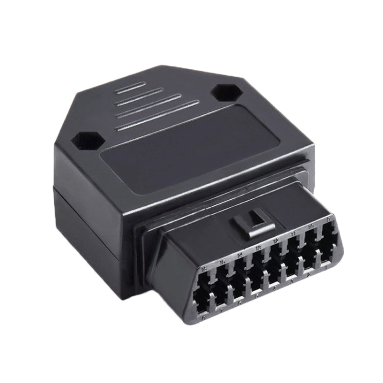 16PIN Car OBD 2 Female Connector OBD Plug + Case + Terminal + Screw - Cables & Connectors by buy2fix | Online Shopping UK | buy2fix