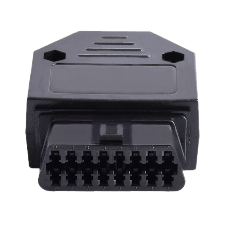 16PIN Car OBD 2 Female Connector OBD Plug + Case + Terminal + Screw - Cables & Connectors by buy2fix | Online Shopping UK | buy2fix