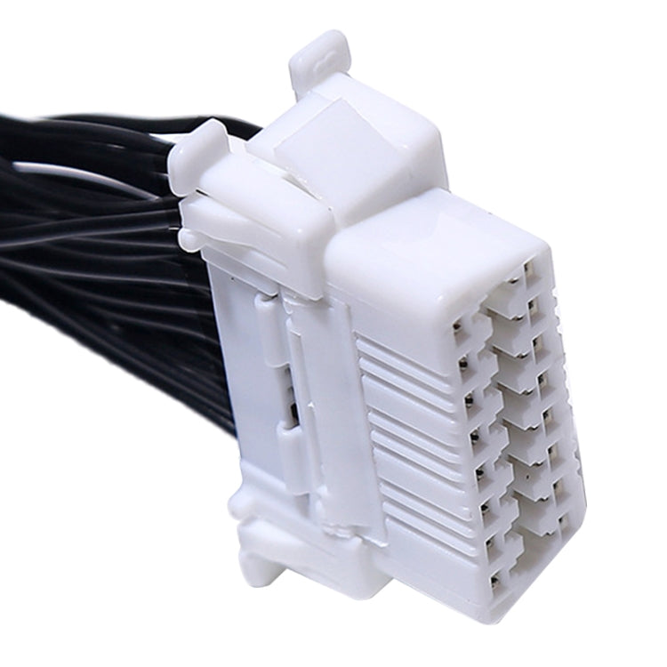 2 in 1 16PIN Car OBD Diagnostic Extended Cable OBD2 Cable - Cables & Connectors by buy2fix | Online Shopping UK | buy2fix