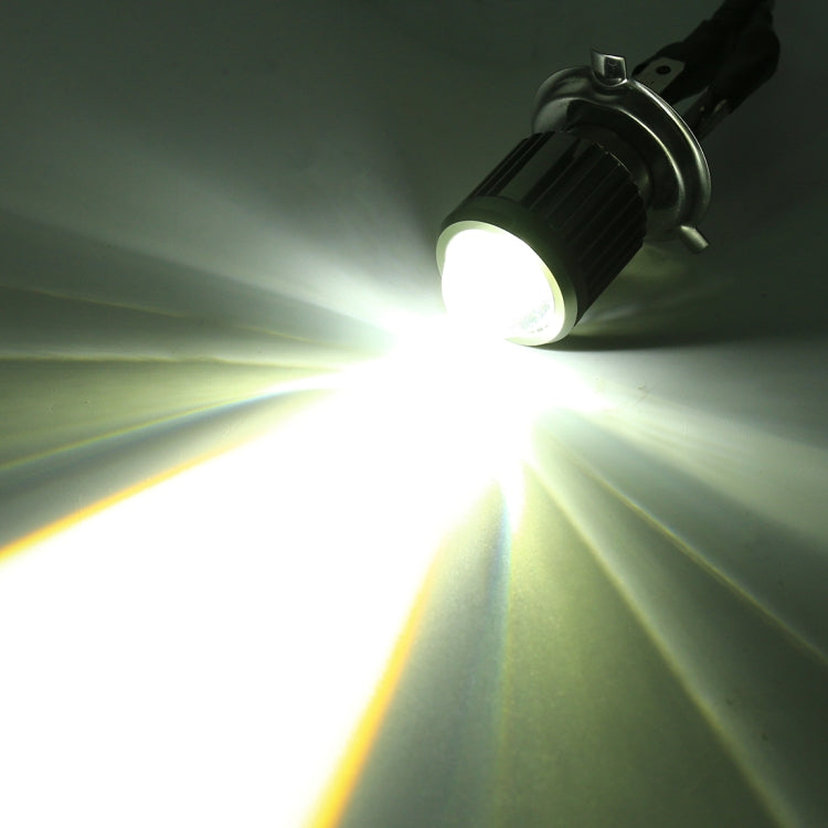 BA20D DC12-80V / 10W / 6000K / 3000K / 800LM Bicolor Motorcycle Headlights with Projector Lens by buy2fix