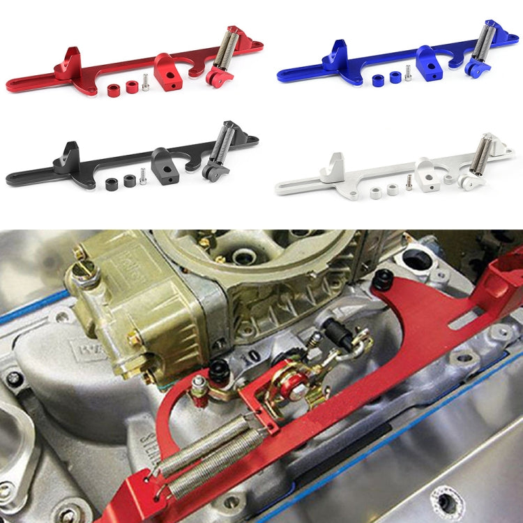 Car Modification Accessories Aluminum Alloy 4500 Series Cable Base Throttle Bracket Throttle Valve Cable(Blue) - Engine Fittings by buy2fix | Online Shopping UK | buy2fix