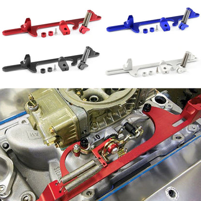 Car Modification Accessories Aluminum Alloy 4500 Series Cable Base Throttle Bracket Throttle Valve Cable(Blue) - Engine Fittings by buy2fix | Online Shopping UK | buy2fix